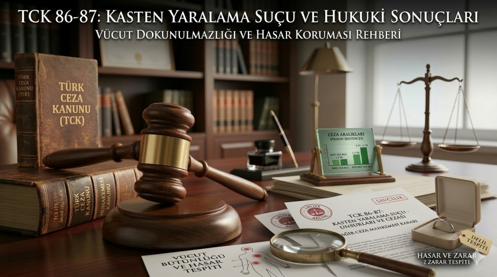 Kasten Yaralama Suçunun Şartları ve Unsurları